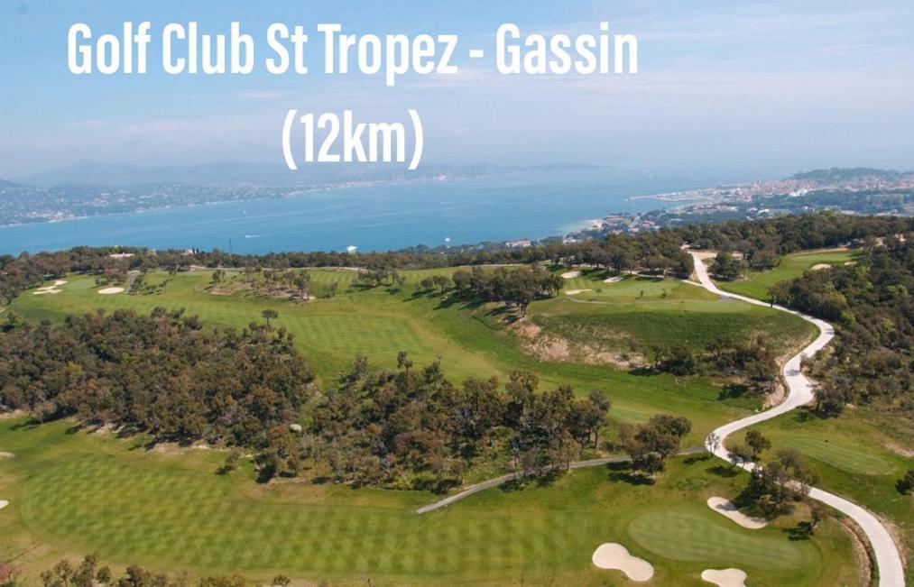 Charmant Appartement Village Restanques De Saint Tropez Grimaud Buitenkant foto